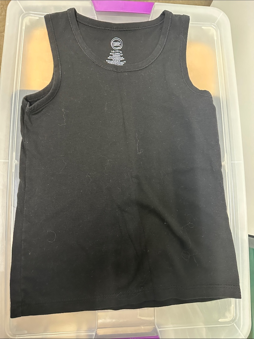 wonder nation Black Tank Top